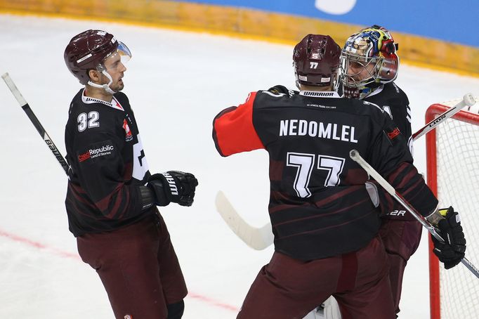 Semifinále LM: Sparta Praha - Växjö Lakers: Richard Nedomlel