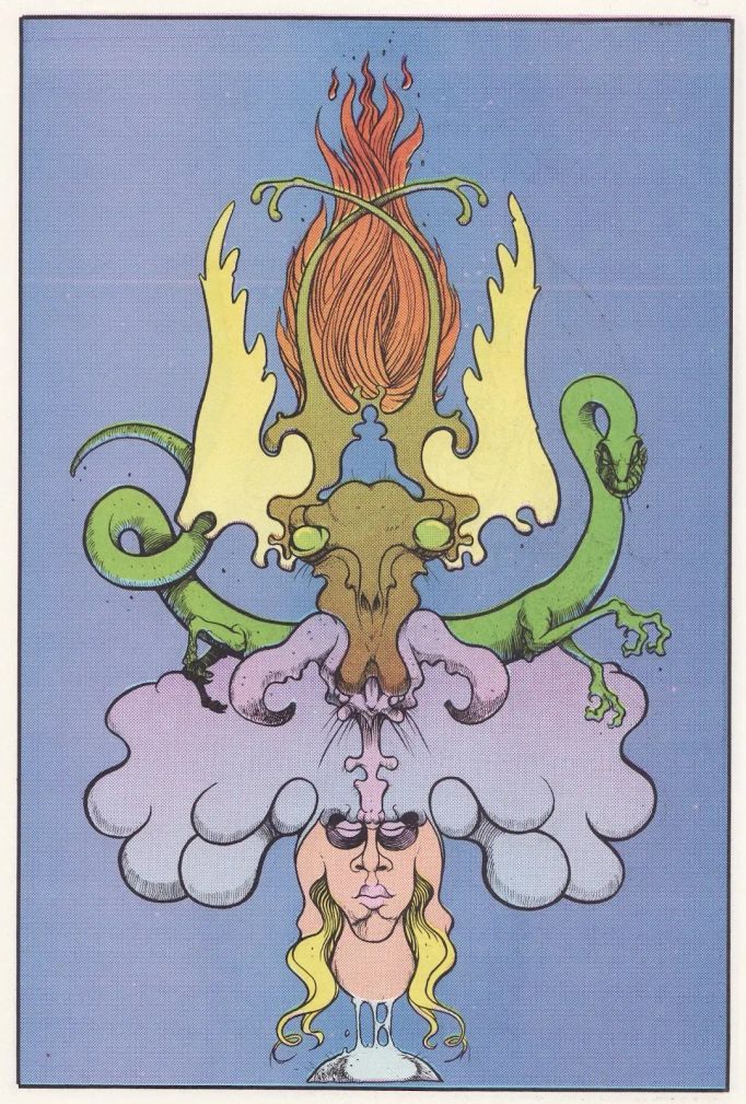 V komiksovém sešitu Light Comitragies kreslíř Greg Irons vytvořil nápodobu Rorschachových skvrn.