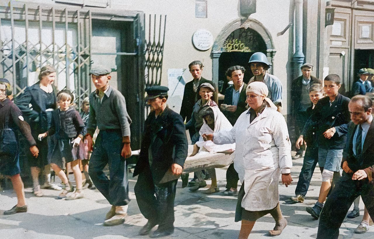 Varšava, 1939, dobytí, Německo, invaze, válka, Zahraničí