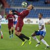 20. kolo Fortuna:Ligy, FC Baník Ostrava - AC Sparta Praha: David Lischka si zpracovává míč