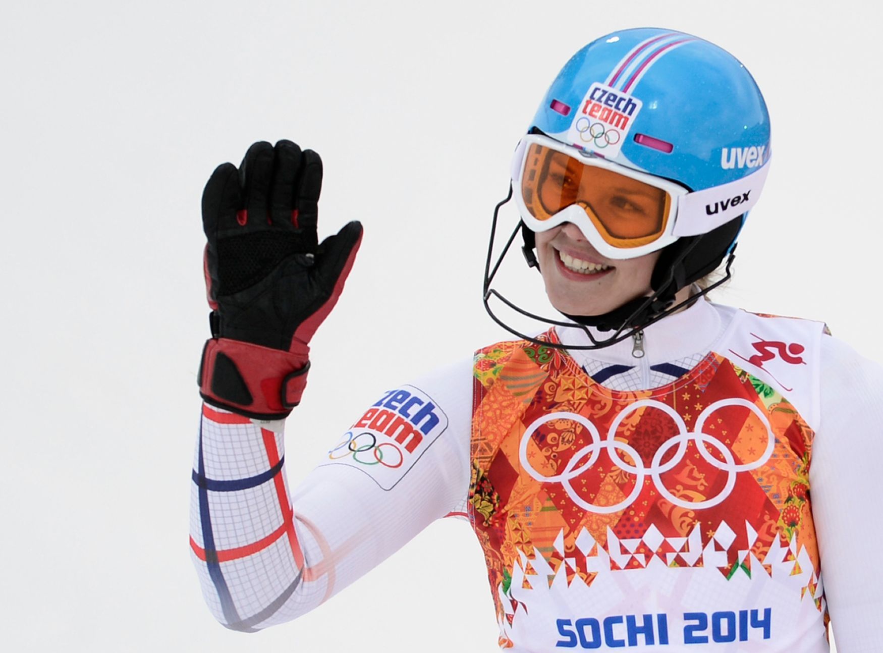Bývalá sjezdařka Klára Křížová na olympiádě 2014 v Soči