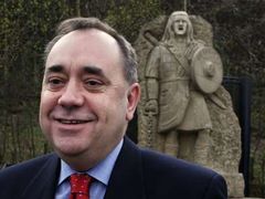 Vůdce současné opozice a čelný zastánce skotské nezávislosti Alex Salmond