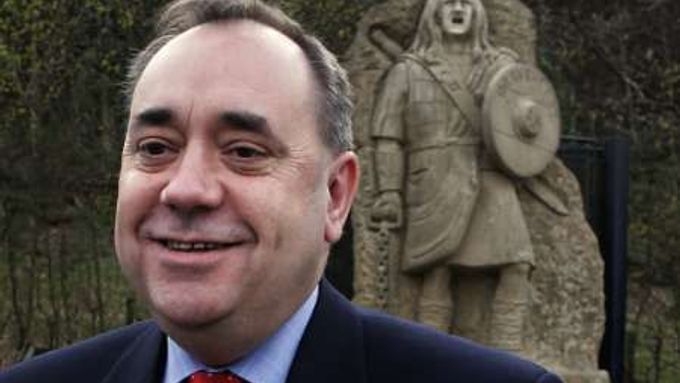 Předseda skotské vlády Alex Salmond