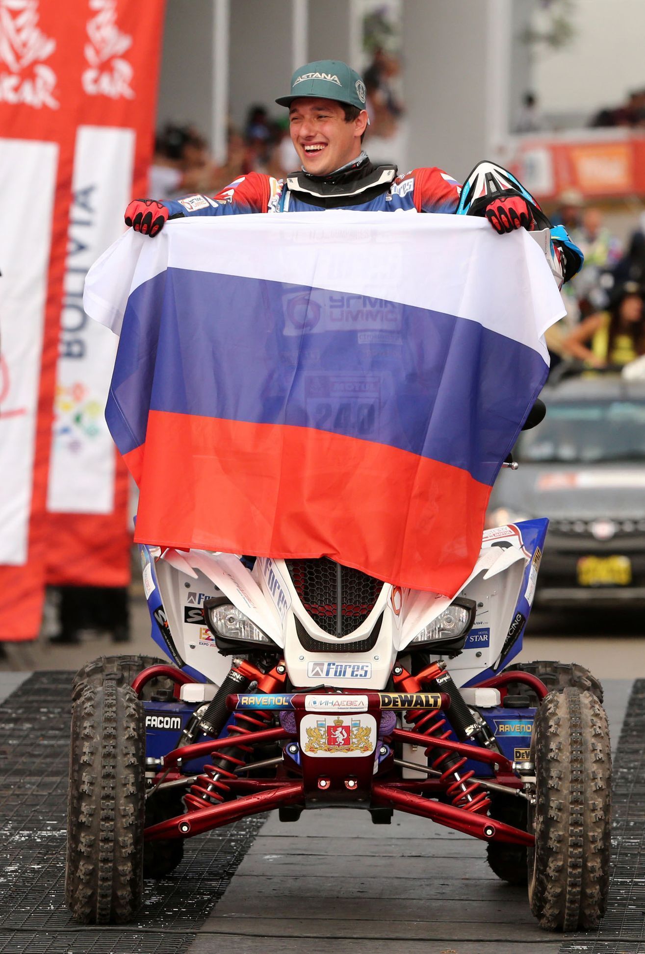 Rallye Dakar 2018, 1. etapa: Sergej Karjakin