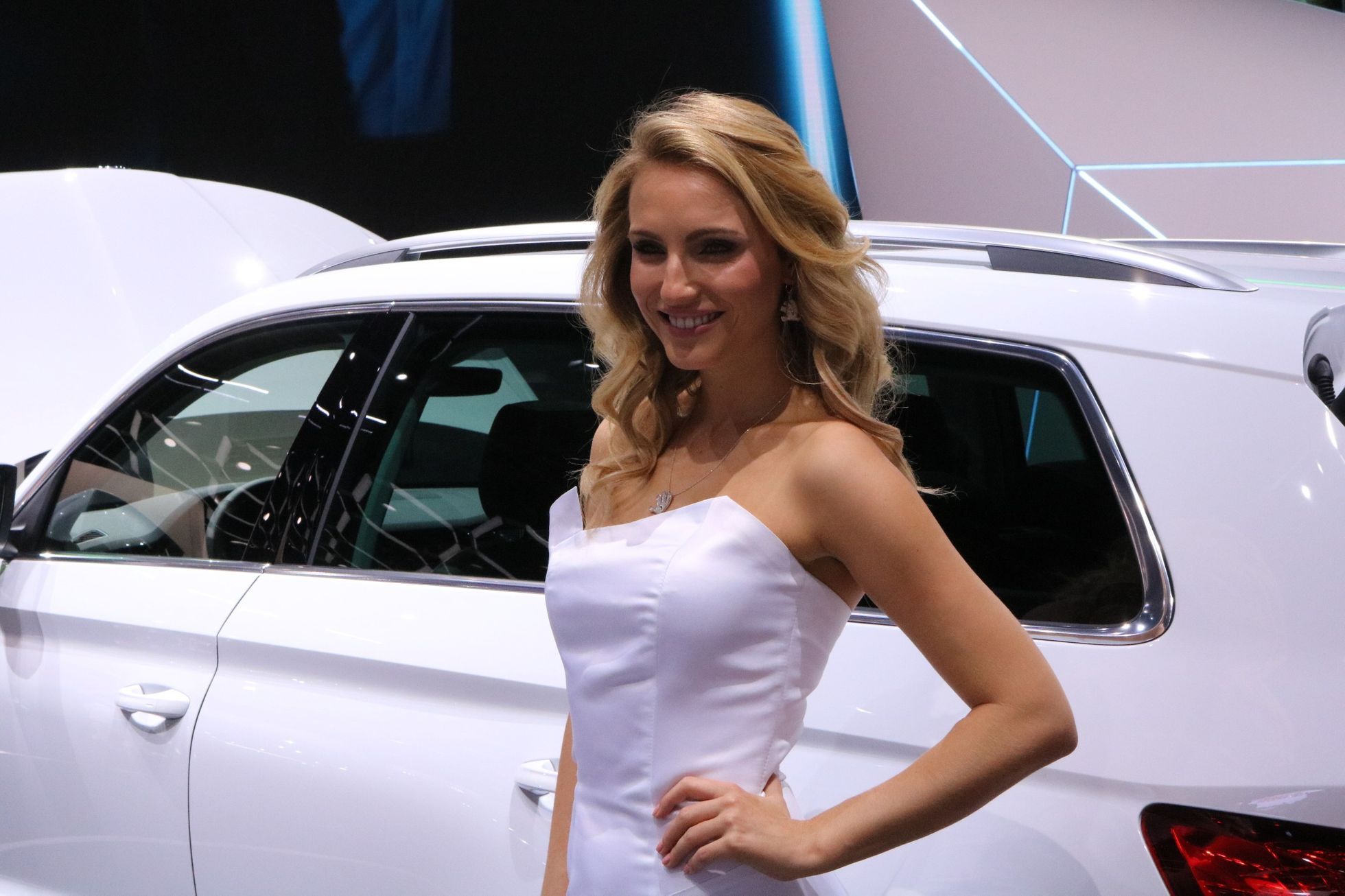Stánek Škody na autosalonu v Paříži