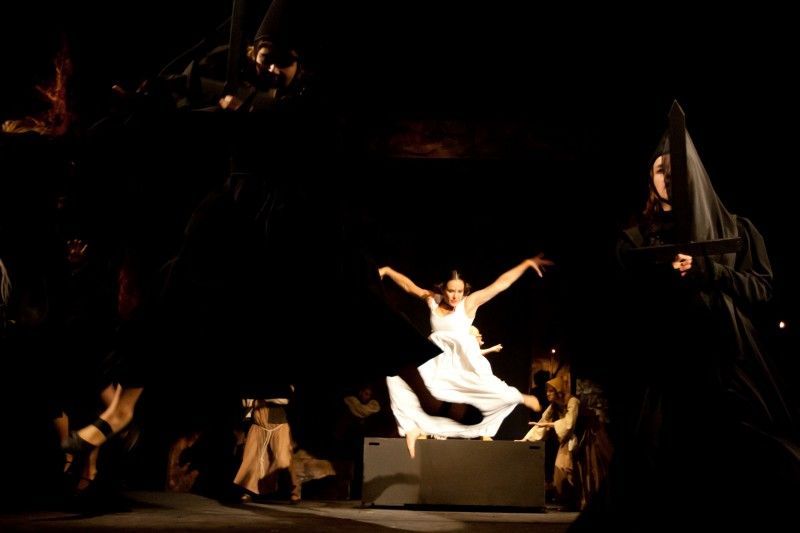 Lucie Bergerová role Alžběty Báthoryové v muzikálu Báthoryčka