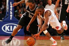 Nejhorší celek NBA New York Knicks zaskočil San Antonio