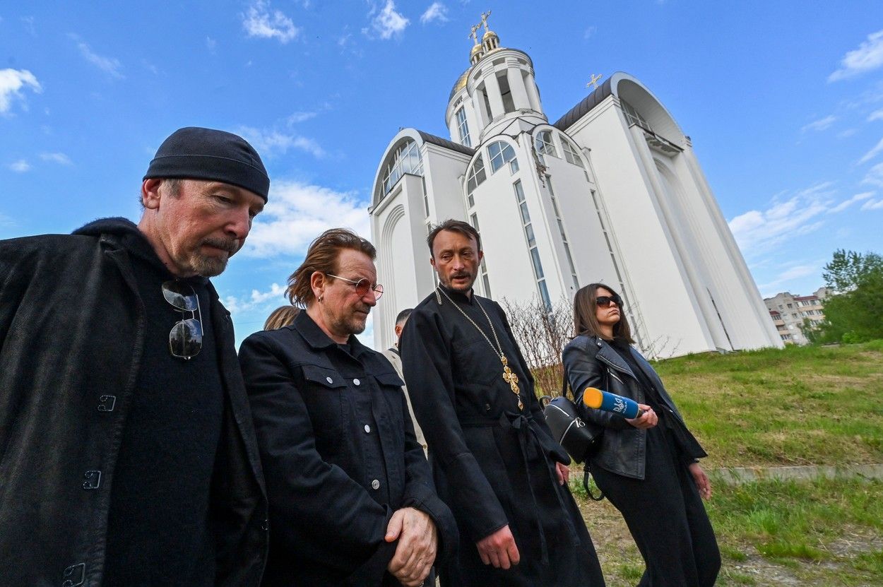 U2, Bono, Edge, Buča, 2022