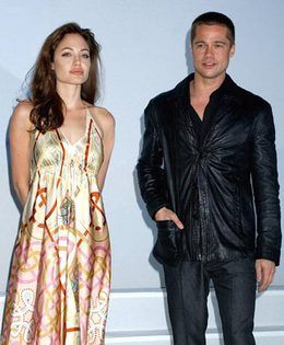 Brad Pitt a Angelina Jolie