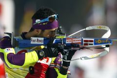 Sprint biatlonistů na MS vyhráli Fourcade a Neunerová