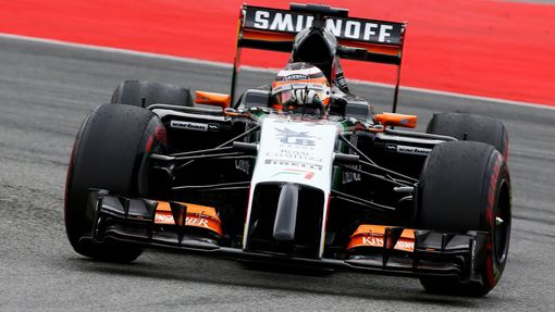 Force India Formula One driver Nico Hulkenberg of Germany drives through a corner during the German F1 Grand Prix at the Hockenheim racing circuit July 20, 2014. REUTERS/