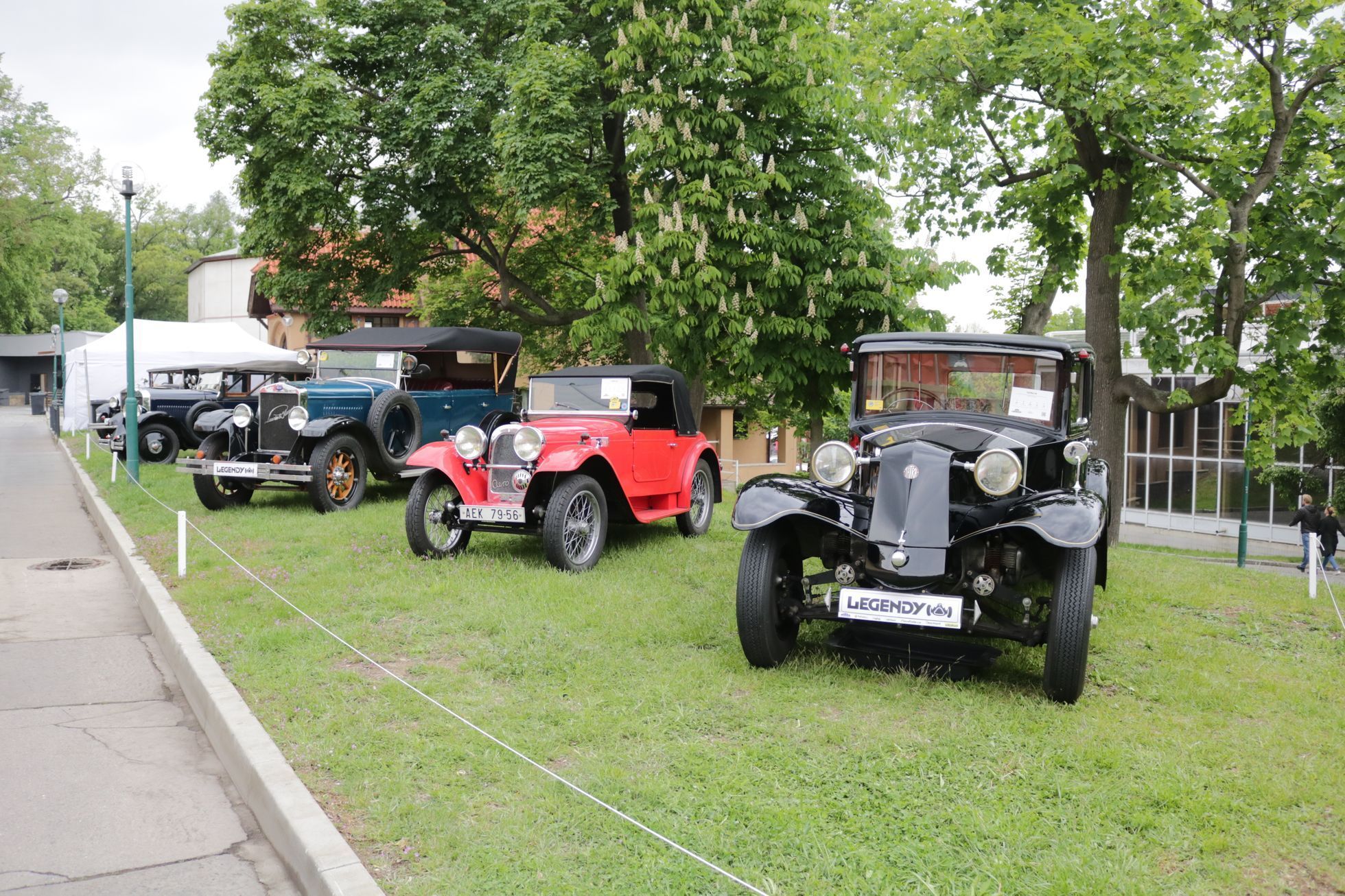 Automobilová slavnost Legendy 2019