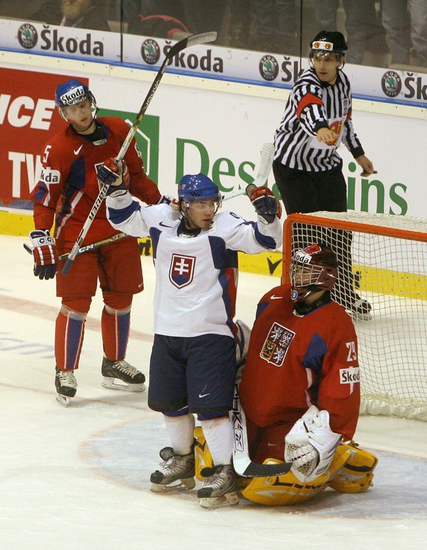 hokej MSJ 2008: Česko-Slovensko