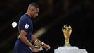 Finále MS ve fotbale 2022, Argentina - Francie: Kylian Mbappé.