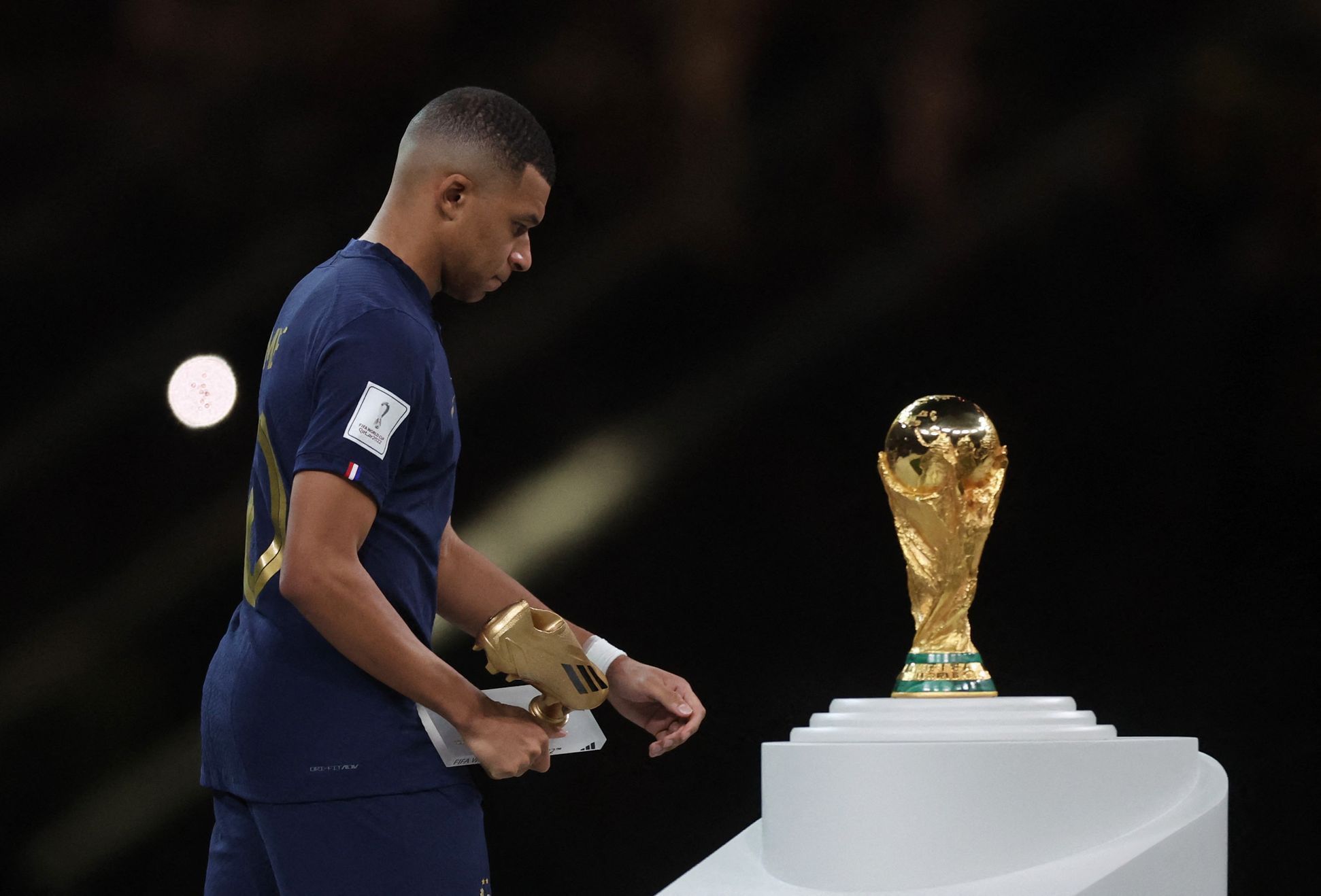 Finále MS ve fotbale 2022, Argentina - Francie: Kylian Mbappé