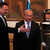 Izraelský premiér Benjamin Netanjahu v Praze