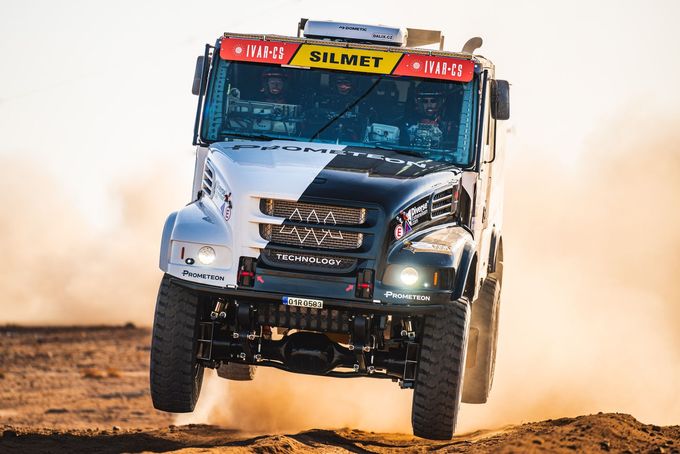 Iveco Martina Macíka mladšího před Rallye Dakar 2025