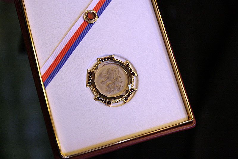 Milan Paumer dostal plaketu