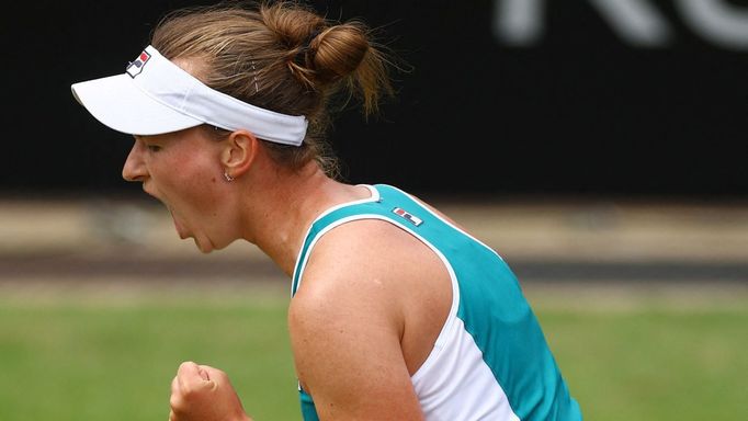 Barbora Krejčíková v semifinále turnaje Birmingham Classic