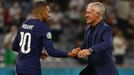 Francie - Německo, Euro 2021 (Mbappé, Deschamps)