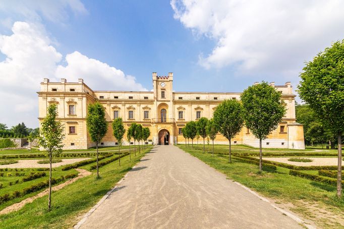 Hrabě Hodic a jeho zámek ve Slezských Rudolticích