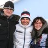 Vítání čtyř olympioniků ve Vrchlabí (2018) - Michal Krčmář, Eva Samková, Karolína Erbanová a Karolína Grohová