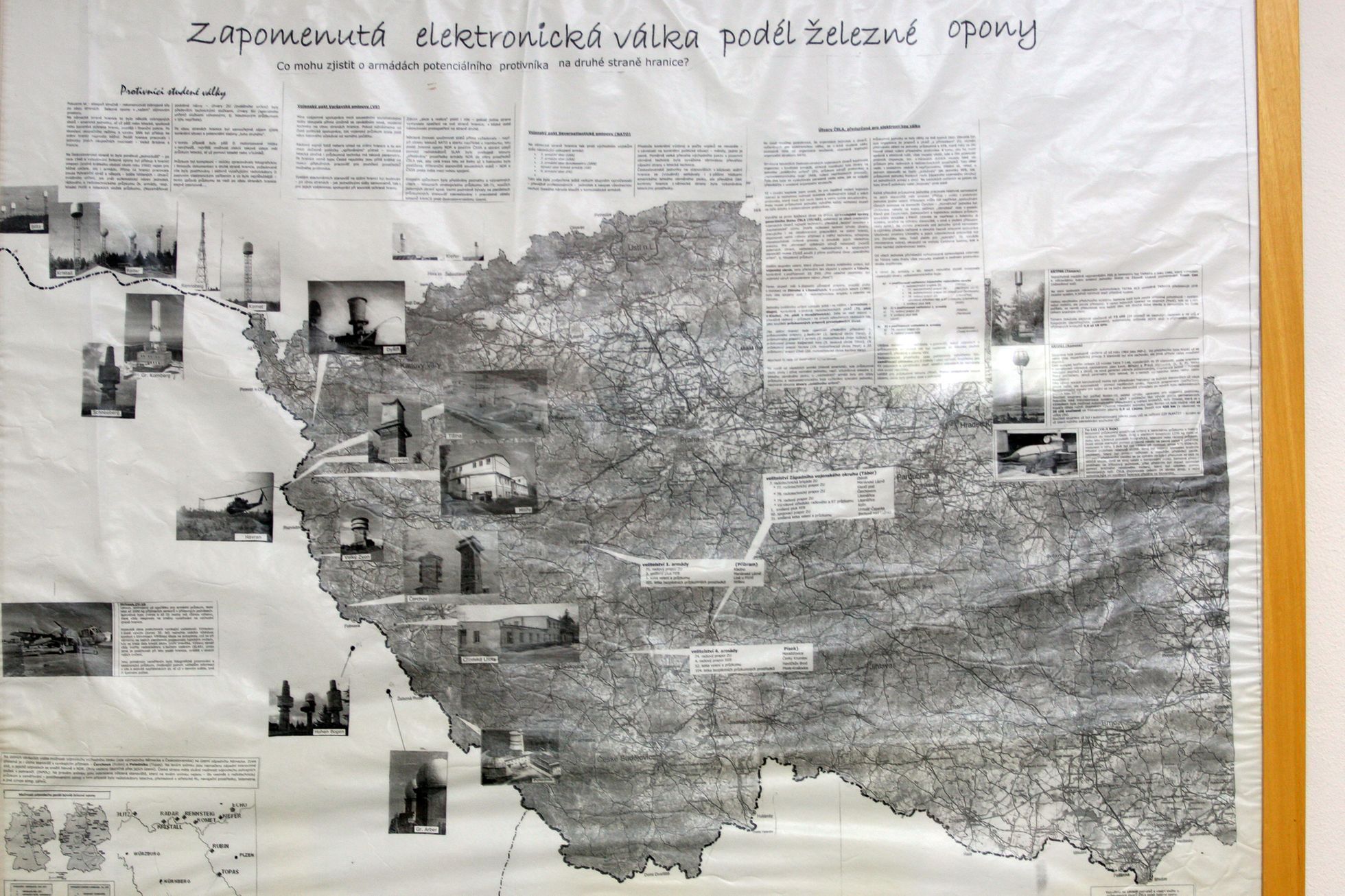 Odposlouchávací věže na západní hranici
