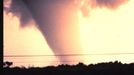 The first tornado captured by the NSSL doppler radar and NSSL chase personnel. The tornado has reached the mature stage of formation. Union City, Oklahoma. May 24, 1973. Credit: NOAA Photo Library, NOAA Central Library; OAR/ERL/National Severe Storms Laboratory (NSSL).