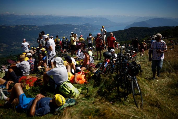 13. etapa Tour de France 2023: Fanoušci.