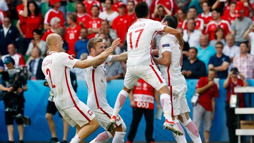 Euro 2016, Polsko-Švýcarsko: Polácí slaví postup