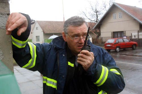 Velitel zásahu Jiří Vetešník