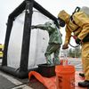 Ukrajinci nacvičují reakci na únik radiace ze Záporožské jaderné elektrárny. Ukrajinská rozvědka varovala, že Rusové chystají na elektrárně sabotáž.
