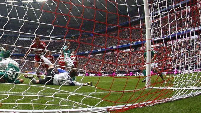 Další gól v síti Michaela Rensinga. V sobotu dostal Bayern pět branek