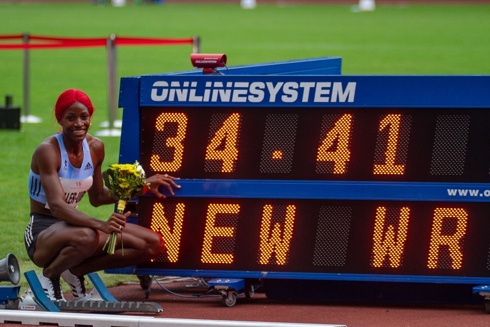 Zlatá tretra 2019: Bahamka Shaunae Millerová-Uibová, rekord na 300 metrů