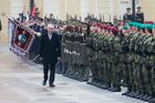 Takto vypadal ceremoniál u příležitosti uvedení Miloše Zemana do funkce prezidenta ČR. (8. 3. 2013)