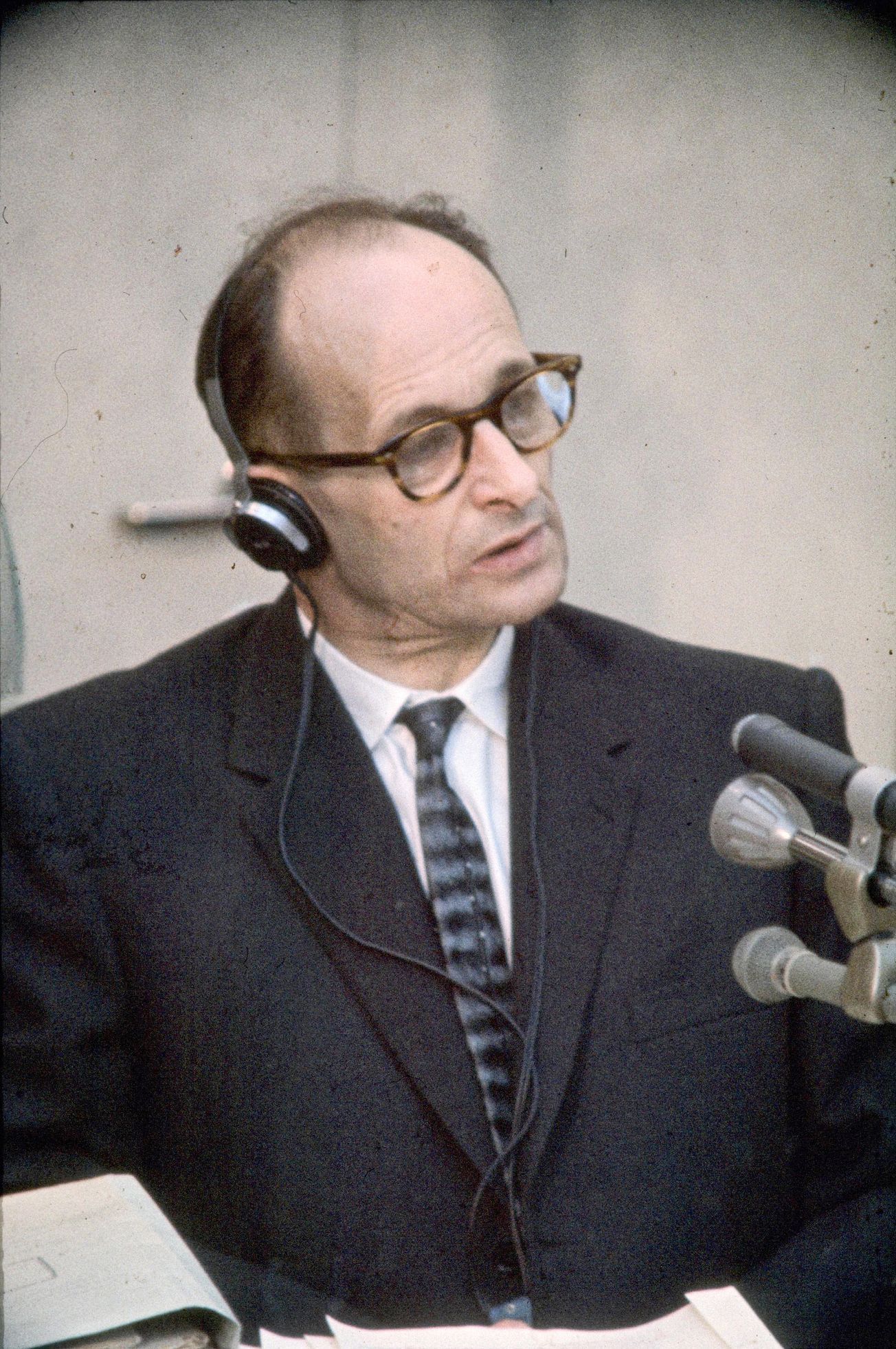 Jednorázové užití / Fotogalerie / Před 60 lety začal v Izraeli soud s nacistickým zločincem Adolfem Eichmannem