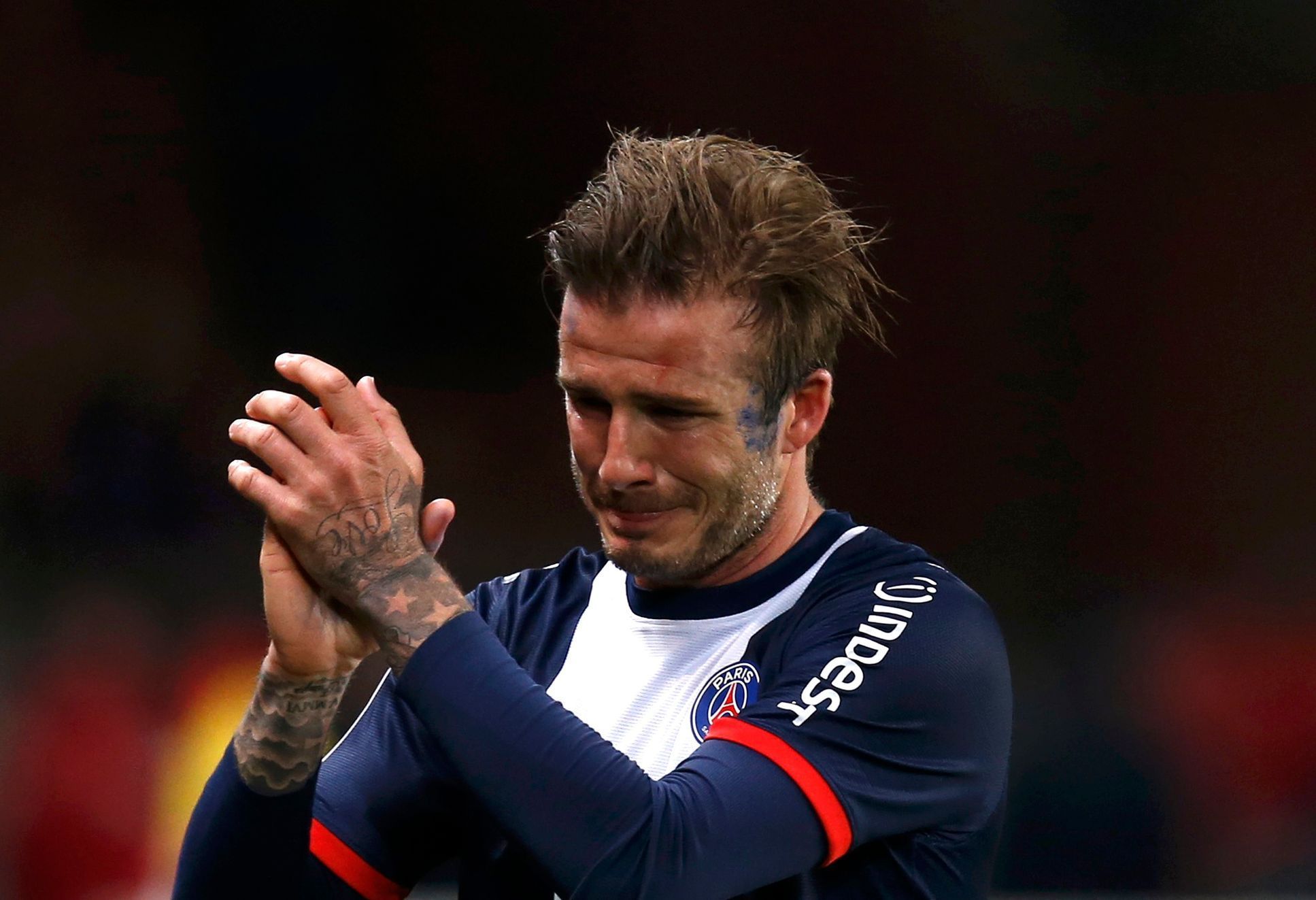 David Beckham se v Paříži loučí s kariérou
