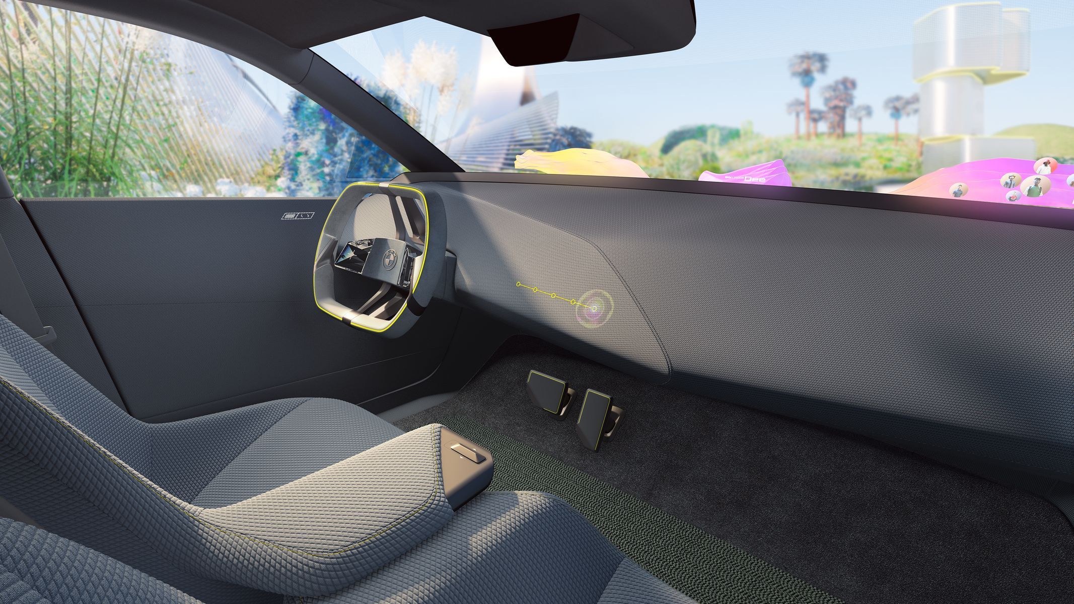 BMW i Vision Dee - embargo do 5. ledna 2023
