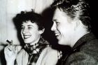 Václav Havel se svou první ženou Olgou v roce 1964.