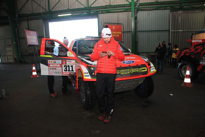 Odjezd na Rallye Dakar 2018: Martin Prokop