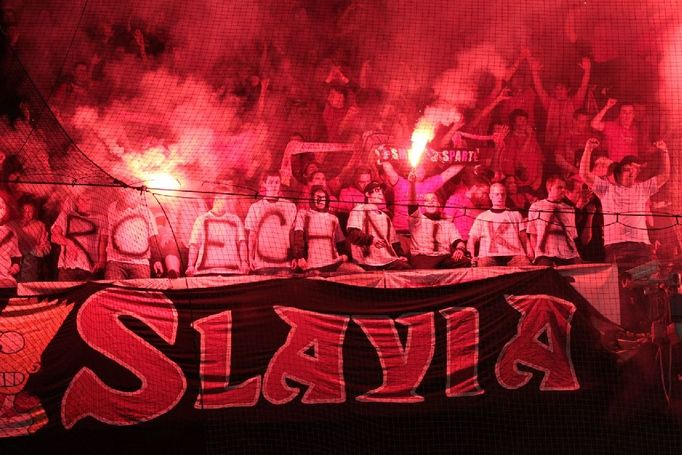 Derby Sparta - Slavia - fanoušci (2012)