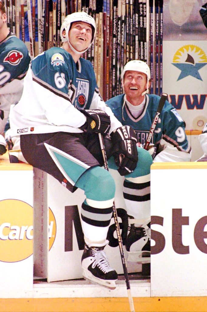 Mario Lemieux a Wayne Gretzky - All-Star Game 1997