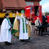 Norsko, Kiruna, kostel, doly, stěhování, přesun