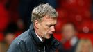 Kouč Manchesteru United David Moyes po porážce se Swansea