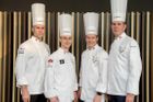 Vítězný tým pod vedením šéfkuchaře Mathew Peterse.