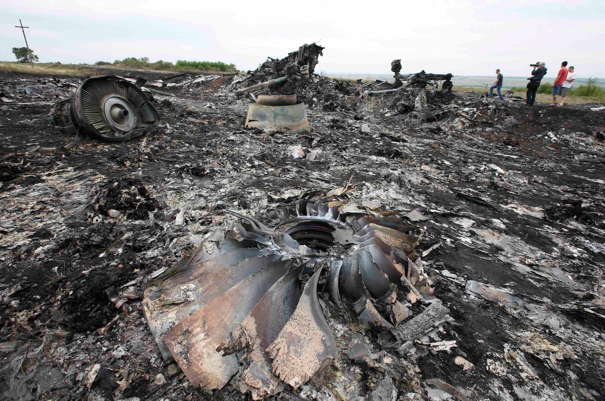 Ukrajina - zřícení malajsijského letadla MH17