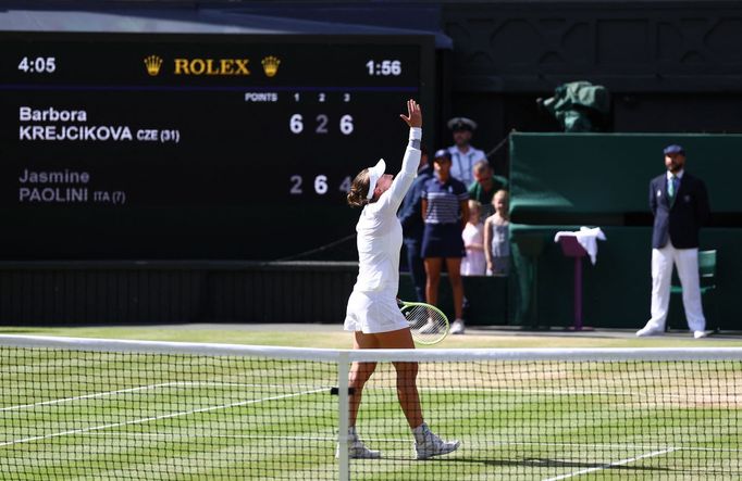 Wimbledon 2024, finále žen - Barbora Krejčíková