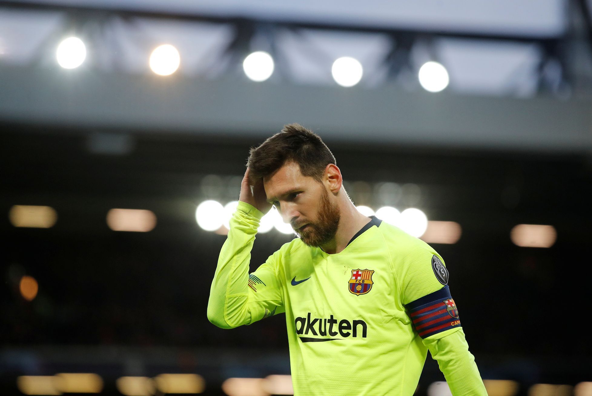 Semifinále Ligy mistrů 2018/19, Liverpool - Barcelona: Zklamaný Lionel Messi
