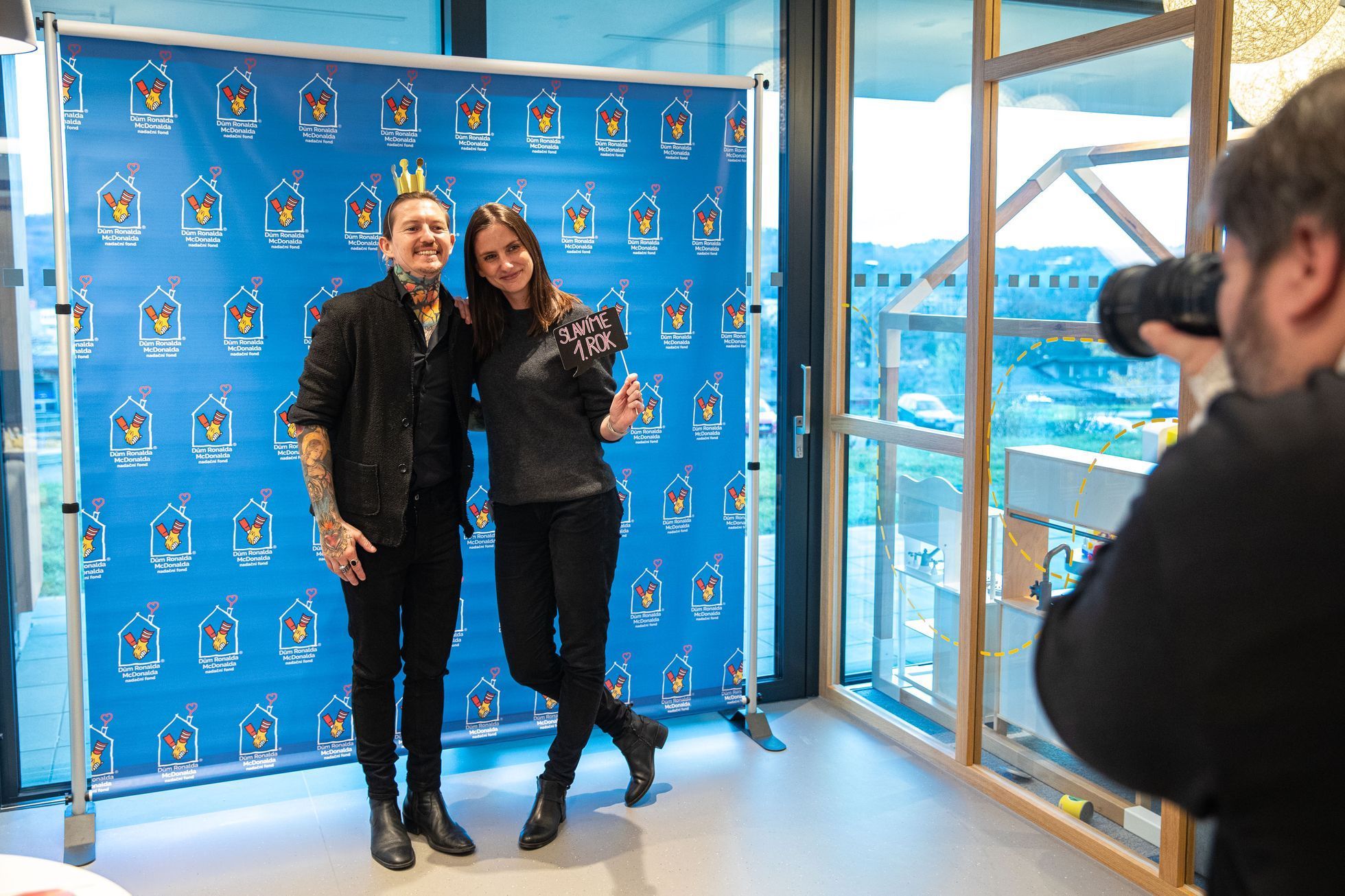 Dům Ronalda McDonalda, roční výročí, nadace, Nemocnice Motol, onkologické děti, zdravotnictví