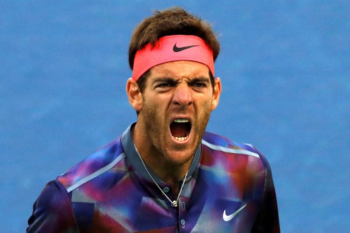 Juan Martín del Potro na US Open 2017 (osmifinále)